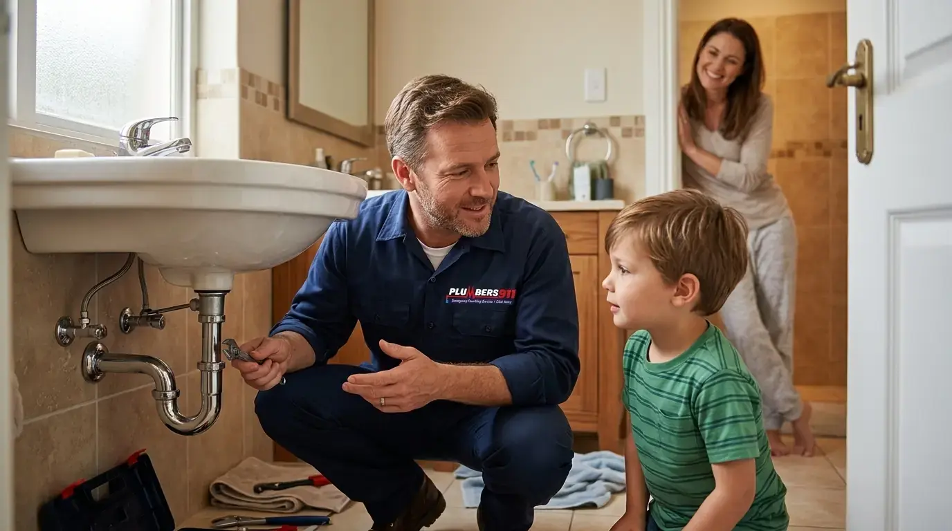 Licensed plumber at work in Dwight, IL